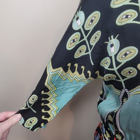 Mara Hoffman Multi Color Silk Mini Dress size S - Picture 2 of 8